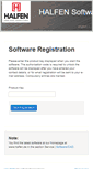 Mobile Screenshot of halfen-software.com